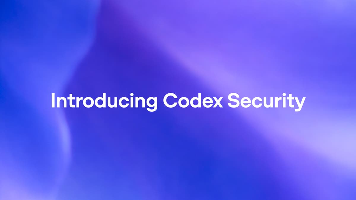 OpenAI เปิด Codex Security AI Agent ตรวจช่องโหว่โค้ดแบบมีบริบท